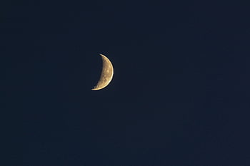 Halbmond, Mond, Mond-, Astronomie, Krater, Prinzessin, Natur, Fernrohr, Kosmos, Hälfte, Himmel