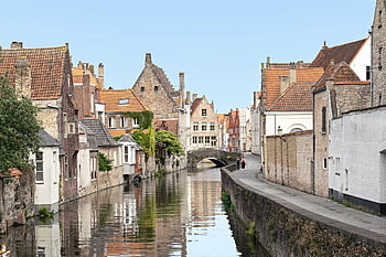 brugge, bruges, belgium, architecture, city, romantic, historically, picturesque, old, canal, channel