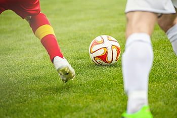 ballon, Football, double, sport, terrain de sport, footballeurs, terrain de football, agrafe, des adversaires, sports de balle, terrain de jeu