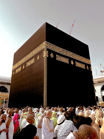 mecca, kaaba, Pouť Hajj, poutníků, Saudská arábie, modlitby, velký dav, islámský, náboženský, svaté místo, tawaf