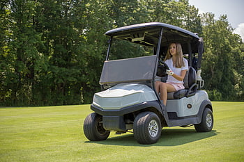 golf, kocsi, Sport, vezetés, nő, golfjátékos, női, személy, szabadtéri, klub, játszik