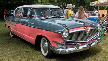 1956 Hudson Hornet, classic car, Woodward Dream Cruise, vintage automobile, car show, Michigan, United States, classic automobile, car event, American car, classic vehicle
