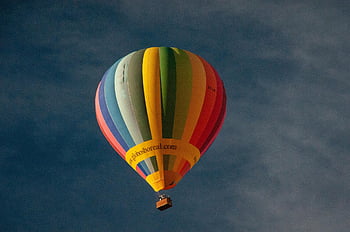 balloon, hot Air Balloon, segovia, spain, city, horizon, view, aqueduct, landscape