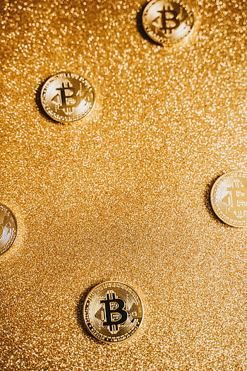 Bitcoin, gold coins, glittery surface, cryptocurrency, golden coins, Bitcoin coins, glittering gold, scattered coins, digital currency, crypto assets, Bitcoin investment