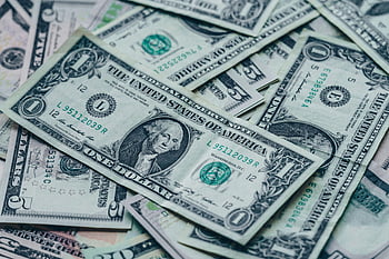 americký dolar, jedna dolarová bankovka, detailní fotografie, Reprezentace bohatství, Finanční snímky, naskládané peníze, Měnová fotografie, dolarové bankovky, Finanční fotografie, peníze detail, nás měny