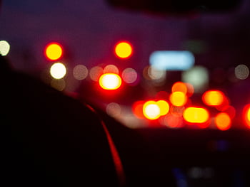 مدينة،  أضواء،  طمس،  زاهى الألوان،  القيادة،  خلفية،  حركة المرور،  الطريق،  شارع،  ليل،  سيارة