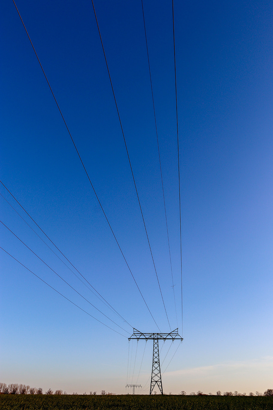 Transmission Tower, Electricity, Sky, High Voltage, Masts, Electricity Pylon, Energy, Environment