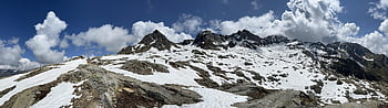 goatee, medium Lace, excursions, alpine Route, alps, walk, sky, tops, hiking, mountains, nature