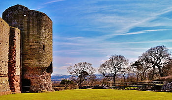 hrad, kámen, středověký, starý, architektura, zeď, budova, pevnost, brána, ruiny, oblouk