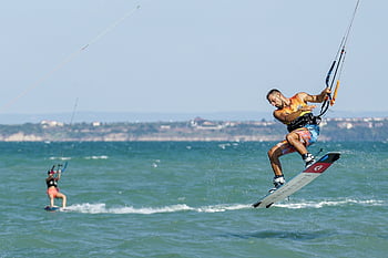 man, board, ocean, kite Surfing, water Sports, nature, kite, kite Boarding, water, surf, sea