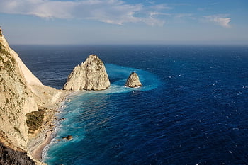 zakynthos, pobřeží, moře, oceán, ostrov, Skála, záliv, voda, Příroda, scenérie, přímořská krajina