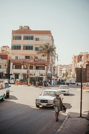 strada urbana, Street vivace, veicoli, pedoni, vita di città, scena di strada, contesto urbano, persona che cammina, strada, traffico, edifici