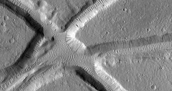 Mars, nasa, MRO, jpl, çok katlı, arizona üniversitesi, Bilim, jeoloji, peyzaj, Graben yapıları, kesişim