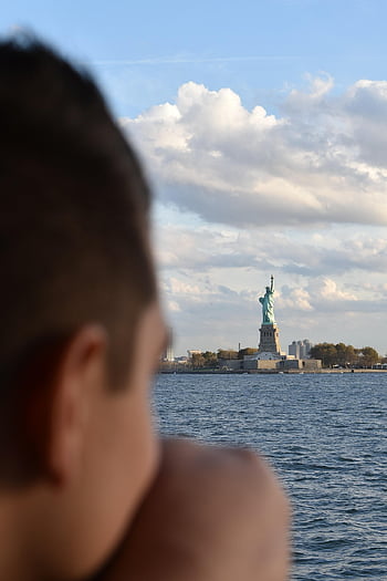 new York, liberty Statue, liberty, usa, tourism, sunset, ny