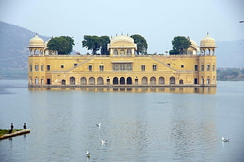 jalmahal, palast, jaipur, pinkcity, rajasthan, Hindistan