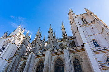Cattedrale Di Nantes, Cattedrale, Chiesa, dom, Gotico, architettura, costruzione, nantes, Francia, all'aperto