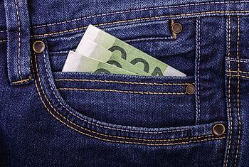 finances, paper, jeans, currency, pocket, business, wealth, concepts, denim, ideas, symbol