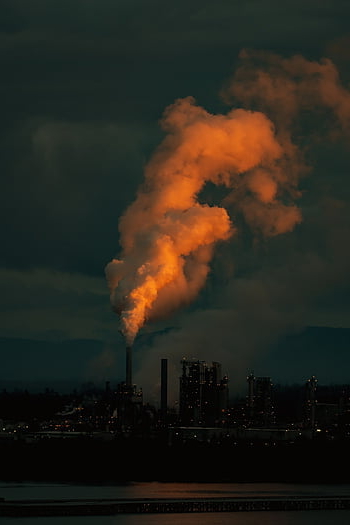 มลพิษ, ควันหมอก, ควัน, อุตสาหกรรม, โรงงาน, ธรรมชาติ, co2, ปล่องไฟ, ไอน้ำ, อากาศ, คาร์บอน