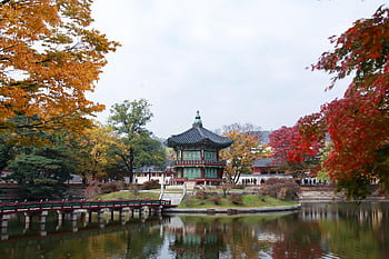 palác, palác gyeongbok, zakázané město, tradiční, Korejská republika, Soul, hanok