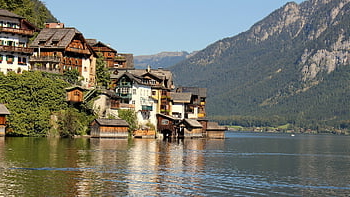 lake Hallstatt, austria, lake, nature, upper Austria, mountains, salzkammergut, town, village, landscape