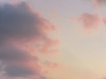 hemel, pastelkleuren, zachte wolken, rustige avond, Zachte lucht, pastel hemel, avondlucht, zachte pastel, rustige hemel, avondwolken