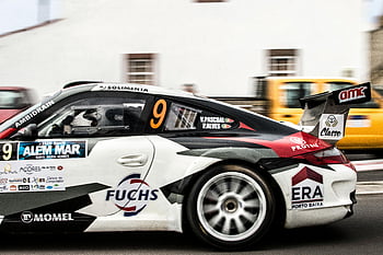 auto sportiva, City Street Race, scatto dinamico, eccesso di velocità, macchina da corsa, autista, Racing urbani, motorsport, corse automobilistiche, razza cittadina, corsa su strada