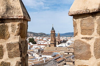 tower, church, architecture, antequera, malaga, spain