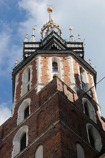church Steeple, tower, church, catholicism, religion, architecture, historical Site, krakow, poland, historical, old