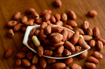 arachidi, noccioline, cibo, salutare, nutrizione, spuntino, asciutto, crudo, avvicinamento