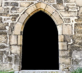stone Wall, old, archway, fortress, wall, architecture, middle Ages, masonry, entrance, stone, passage