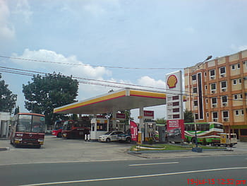čerpací stanice, Safeway Bus, Diamond V-Eight, Santarosa Filipíny, fairview, Regalado Ave, Provoz města, Nissan Diesel, ud, Santarosa Motorworks Inc., Asociace fotografů filipínských autobusů