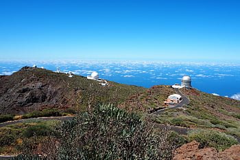 Kanárské ostrovy, Příroda, la palma, astronomie, dalekohledy, panoráma, hory, krajina