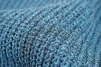 közeli fotózás, szürke kötött textil, makró felvétel, kék gyapjú kötött, bonyolult szövött minta, struktúra, kötött szövet, részletes textúra, textil közeli kép, szövet szerkezete, kék kötött