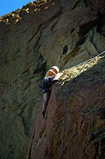 horolezectví, muž, smith rock, horolezec, oregon, dobrodružství, Příroda, venku, útesy, skalní útvary, lezení