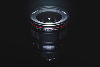 สีดำ EF 17-40 มม., เลนส์กล้อง, พื้นผิวมืด, อุปกรณ์ถ่ายภาพ, เลนส์แคนนอน, เลนส์มุมกว้าง, กล้องมืออาชีพ, อุปกรณ์เสริมกล้อง, เลนส์ถ่ายภาพ, เกียร์กล้อง, พื้นหลังสีเข้ม