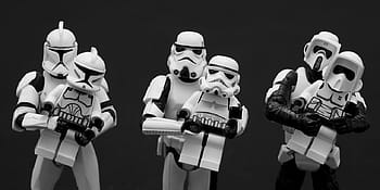 lego, hvězdné války, stormtroopers, Černý a bílý, sigma 105 mm, Projekt Clone 365, otcové, syny, svazky radosti, Den 128, 365 projekt