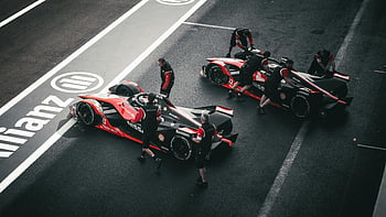 pit crew, sports cars, race cars, motorsport event, Mexico City, working on cars, Nissan, Formula E, pit stop, racing team, motorsport
