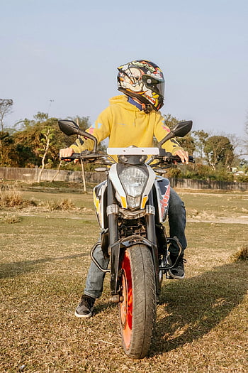 uomo, motociclo, ciclista, casco, motocicletta, giro, sport, all'aperto, gara, attivo, salutare