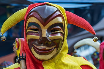 fasnet, gilda, Zähringer, pazzo del castello, freiburg, maschera di legno, lavorato, Haes, tessuto di velluto a coste, Baden, Tingere