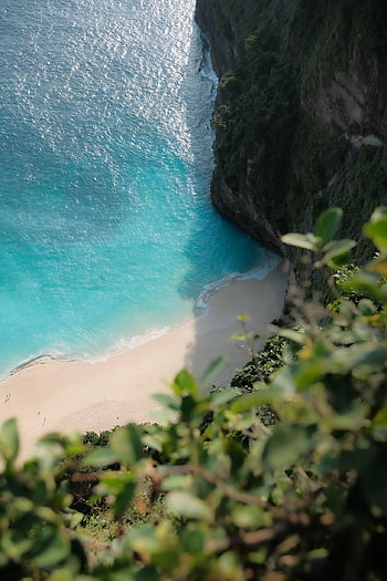 pláž, bali, nusa penida, Indonésie, Příroda, les, krajina, ráj
